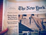 NYT front page